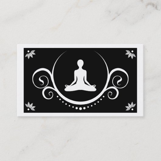 Carte De Visite sophistication du yoga (Devant)