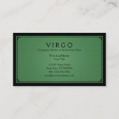 Carte De Visite sophistication virgo (Dos)