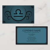 Carte De Visite sophistications de Balance (Devant / Derrière)