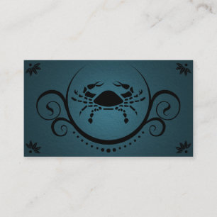 Carte De Visite sophistications de crabe
