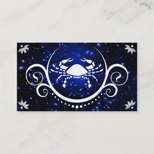 Carte De Visite sophistications de crabe (Devant)