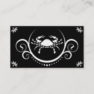 Carte De Visite sophistications de crabe