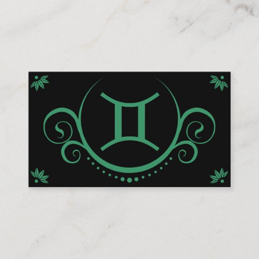 Carte De Visite sophistications de Gémeaux (Devant)