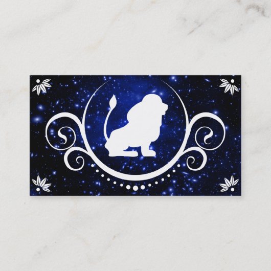 Carte De Visite sophistications de lion (Devant)