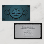 Carte De Visite sophistications de loi (Devant / Derrière)