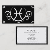 Carte De Visite sophistications de Poissons (Devant / Derrière)