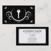 Carte De Visite sophistications de serrurier (Devant / Derrière)