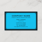 Carte De Visite sophistications dentaires (Dos)