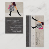 Carte de visite sophistiqué de client (Devant / Derrière)