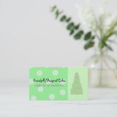 Carte De Visite Sorbet Vert (Debout devant)