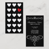 Carte De Visite sorcellaire de l'amour (Devant / Derrière)