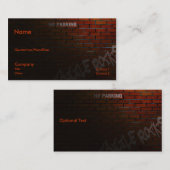 Carte De Visite Sordide (Devant / Derrière)