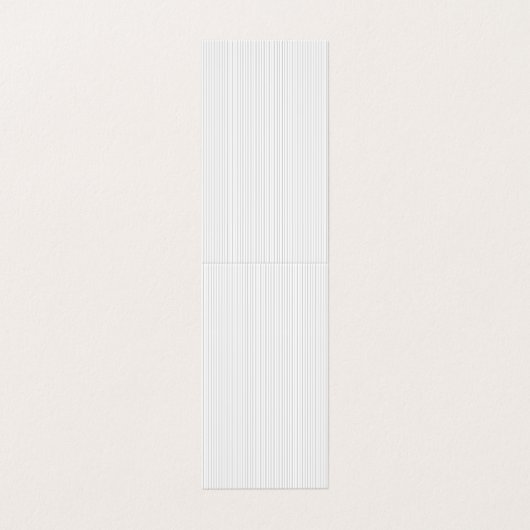 Carte De Visite Sortie avec brillance horizontale repliée (Extérieur déplié)