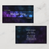 Carte De Visite Sortilèges colorés (Devant / Derrière)