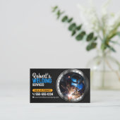 Carte De Visite Soudage lisse Fabricant métallique de soudure (Debout devant)