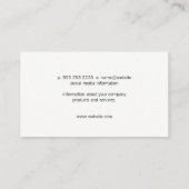 Carte De Visite Souder Saw | Rivets métalliques | Plaqué en acier (Dos)