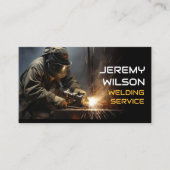 Carte De Visite Souder Soudure métallique Fabrication de service d (Devant)