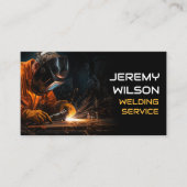 Carte De Visite Souder Soudure métallique Fabrication de service d (Devant)