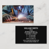 Carte de visite soudeur (Devant / Derrière)