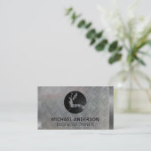 Carte De Visite soudeur | construction | acier métallique (Debout devant)