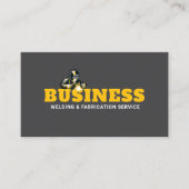 Carte De Visite Soudeur de service de soudage et de fabrication de (Devant)