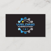 Carte De Visite Soudeur Fabricant de soudure métallique Entreprene (Devant)