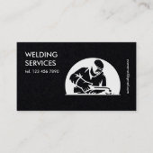 Carte De Visite Soudeur Premium simple (Devant)