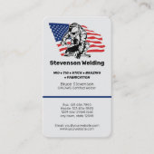 Carte De Visite Soudeur professionnel (Devant)