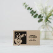 Carte De Visite Soudeur professionnel (Debout devant)