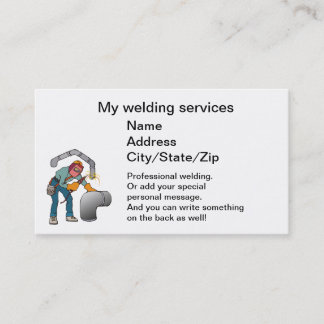 Carte De Visite soudeuse