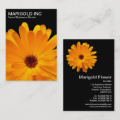 Carte De Visite Soudeuse Orange - Noir (Devant / Derrière)