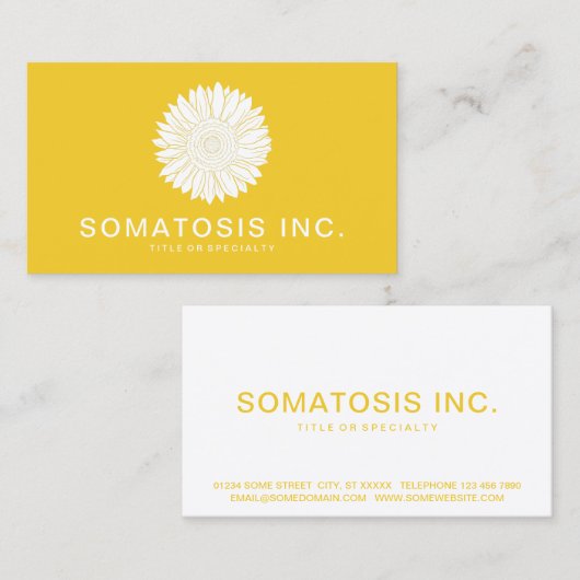 CARTE DE VISITE SOUFFLE (Devant / Derrière)