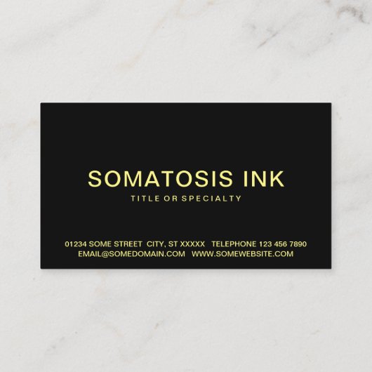 CARTE DE VISITE SOUFFLE (Dos)