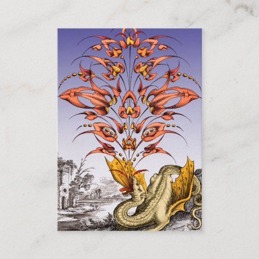 Carte De Visite Souffle de dragon (Devant)