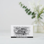 Carte De Visite *~* Souffle d'enlèvement de neige douce PatrioticT (Debout devant)