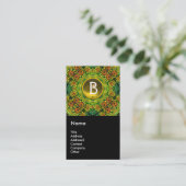 Carte De Visite SOUFFLE ET CAMPAGNE EN TOSCANE, monogramme (Debout devant)