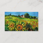 Carte De Visite SOUFFLE ET CAMPAGNE EN TOSCANE, monogramme (Dos)