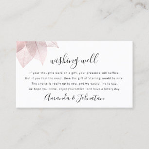 Carte De Visite Souhaitez Bien Pour Mariage Sterling argent cadeau