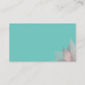 Carte De Visite Souhaitez Bien Pour Mariage Sterling argent cadeau (Dos)