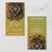 Carte De Visite Soul tzigane Mandala (Devant / Derrière)