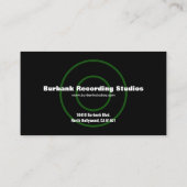 Carte de visite Sound Designer (Dos)