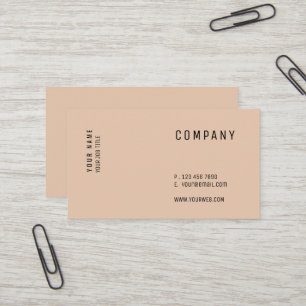 Carte de visite souple moderne minimaliste