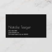 Carte De Visite Sourcils et cils Microblading, Extensions de cils  (Dos)