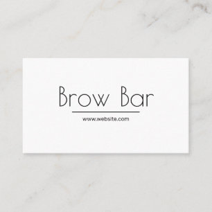 Carte De Visite Sourcils et cils Microblading, Extensions de cils