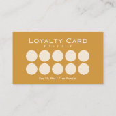 Carte De Visite Sourdough Bread Wheat Bakery Loyalty (Dos)