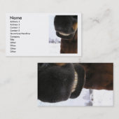 Carte De Visite Sourire (Devant / Derrière)