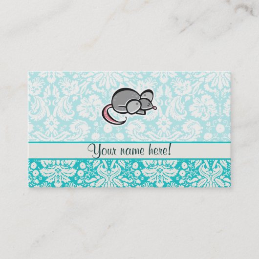 Carte De Visite Souris ; Mignon (Devant)