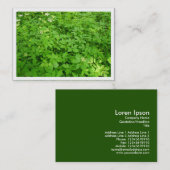 Carte De Visite Sous-bois, Mini photo (Devant / Derrière)