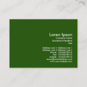 Carte De Visite Sous-bois, Mini photo (Dos)