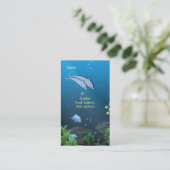 Carte De Visite Sous la mer (Debout devant)
